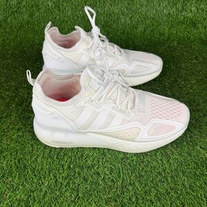 Adidas ZX 2K  Sz M7/W 8.5Cloud White Runner Lifestyle Boost FX8834